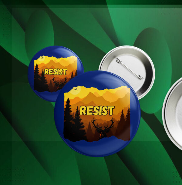 Resist National Parks FDT Trump Button