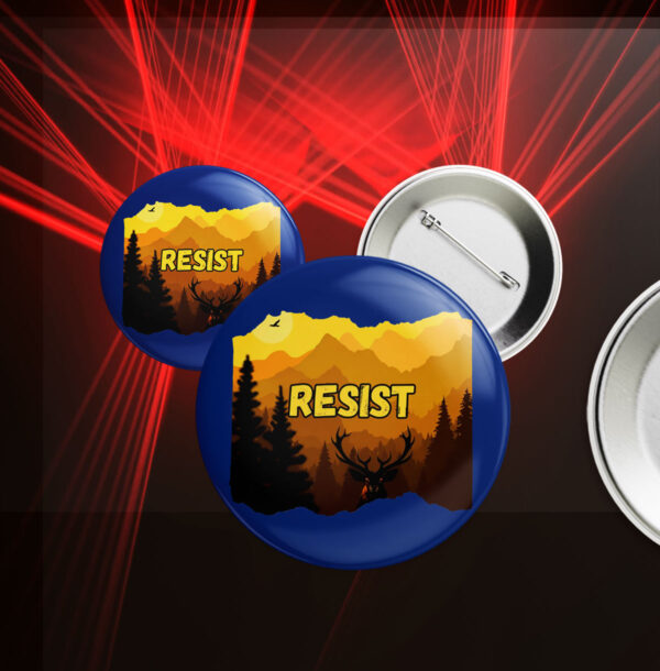 Resist National Parks FDT Trump Button