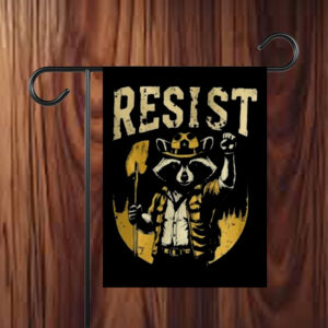 Resist Raccoon Flag