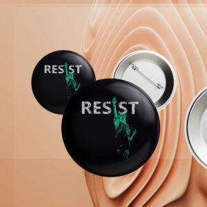 Resist, Statue of Liberty 2025 Buttons