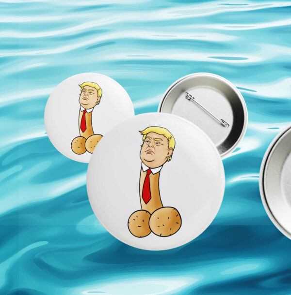 Sarcastic Trump Button