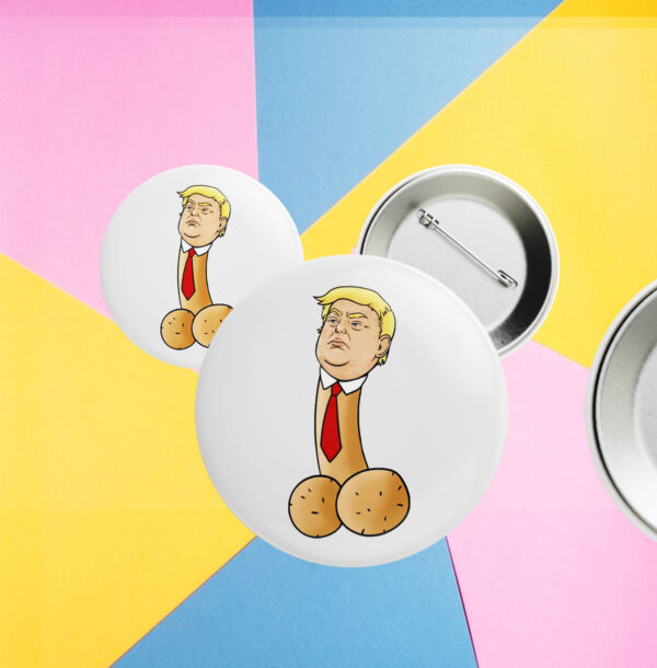 Sarcastic Trump Button