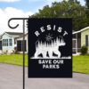 Save Our Parks, Smokey Bear Resist Flag