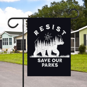 Save Our Parks, Smokey Bear Resist Flag