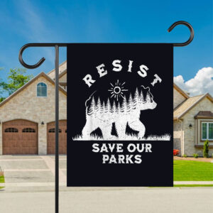Save Our Parks, Smokey Bear Resist Flag