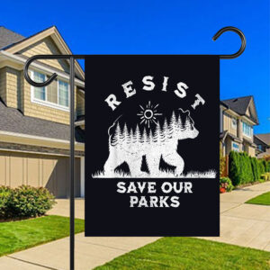 Save Our Parks, Smokey Bear Resist Flag