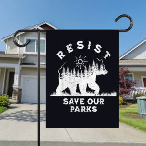 Save Our Parks, Smokey Bear Resist Flag