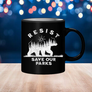 Save Our Parks, Smokey Bear Resist Mug