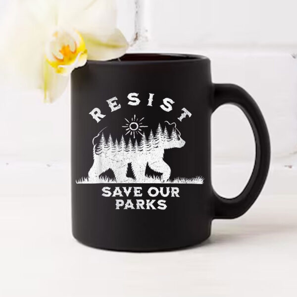 Save Our Parks, Smokey Bear Resist Mug