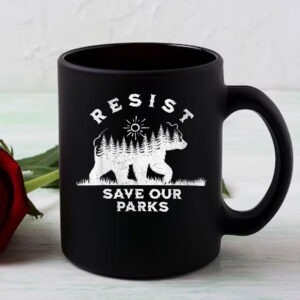 Save Our Parks, Smokey Bear Resist Mug