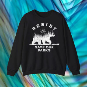 Save Our Parks, Smokey Bear Resist T-Shirt
