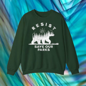 Save Our Parks, Smokey Bear Resist T-Shirt