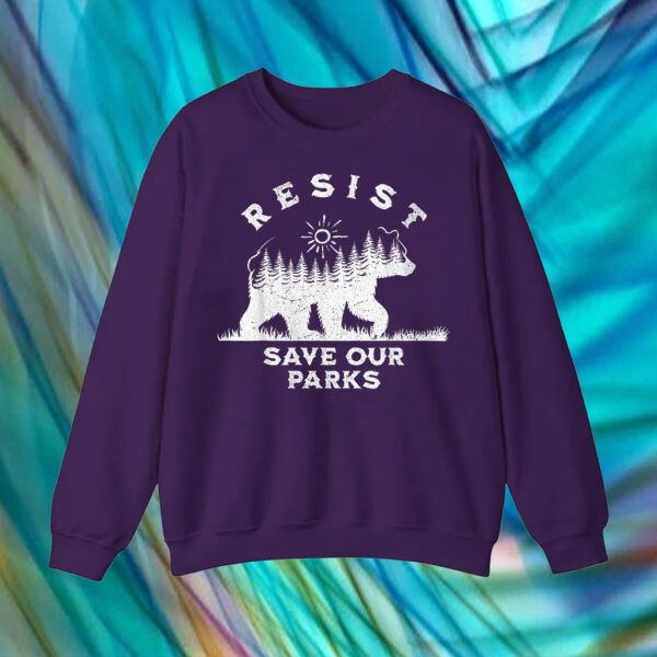 Save Our Parks, Smokey Bear Resist T-Shirt