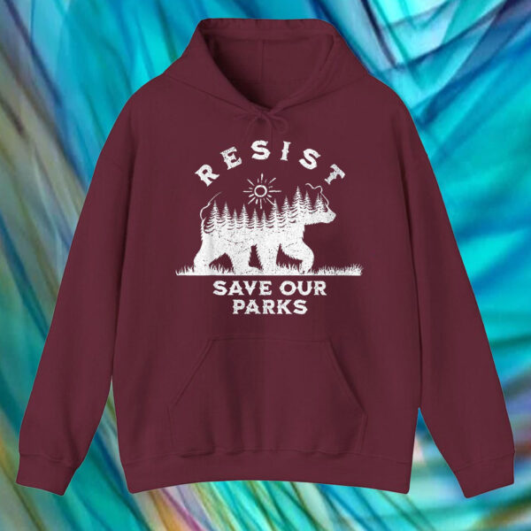 Save Our Parks, Smokey Bear Resist T-Shirt