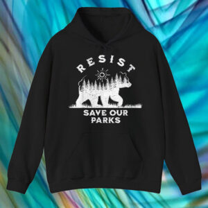 Save Our Parks, Smokey Bear Resist T-Shirt