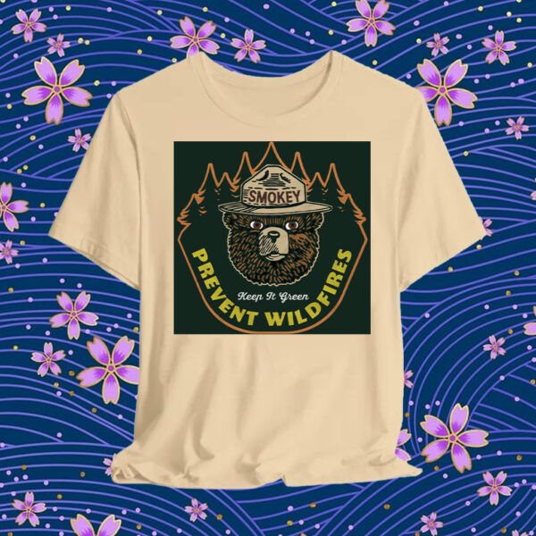Smokey Bear T-Shirt: Prevent Wildfires, Keep It Green - Image 2