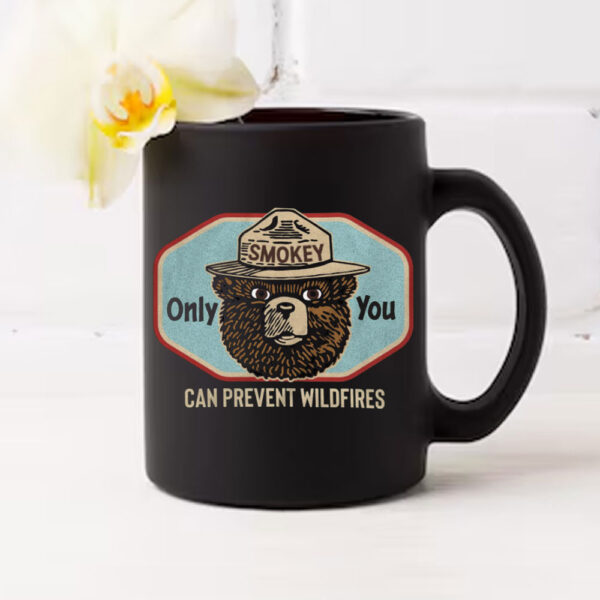 Smokey Bear Mug: Prevent Wildfires - Only You Can - Image 4