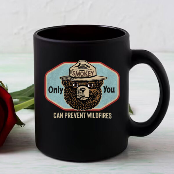 Smokey Bear Mug: Prevent Wildfires - Only You Can - Image 3