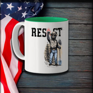 Smokey Bear Resist, Environmental Activism Mug