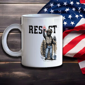 Smokey Bear Resist, Environmental Activism Mug