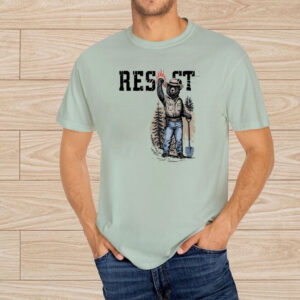 Smokey Bear Resist, Environmental Activism T-Shirt
