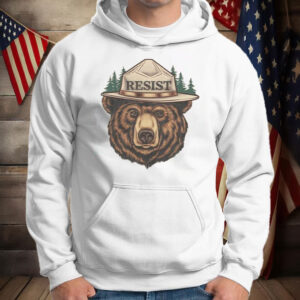 Smokey Bear Shirt National Park Protest T-Shirt Resist Bear