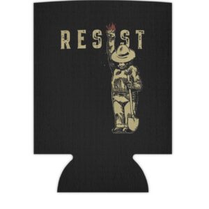 Smokey The Resist Bear Can Cooler