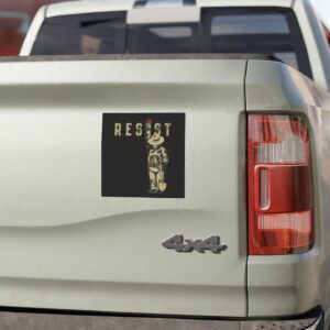 Smokey The Resist Bear Car Magnets