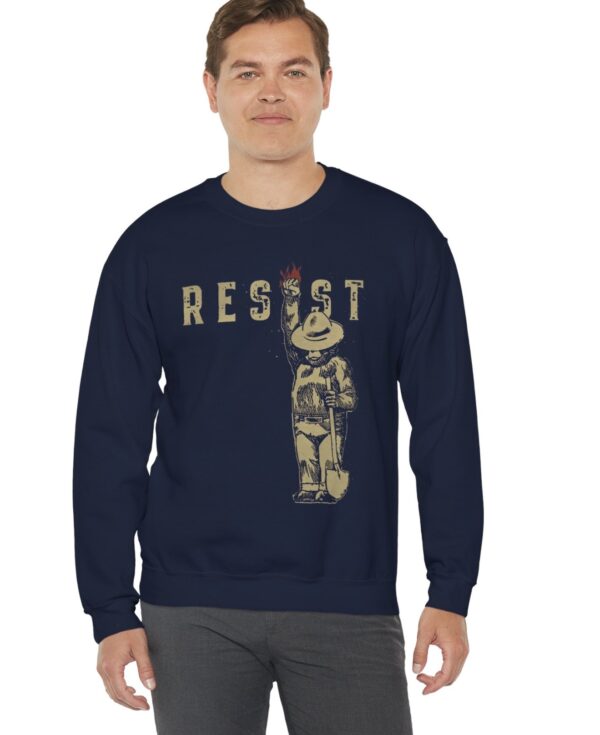 Smokey The Resist Bear Crewneck Sweatshirt