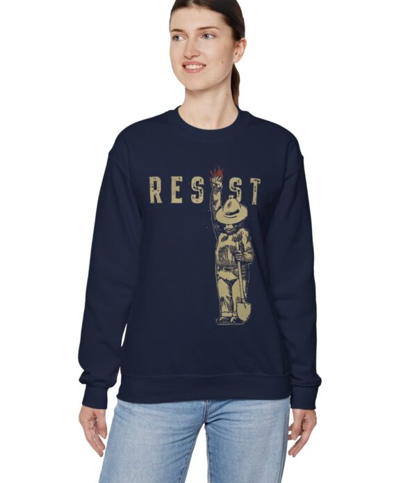 Smokey The Resist Bear Crewneck Sweatshirt