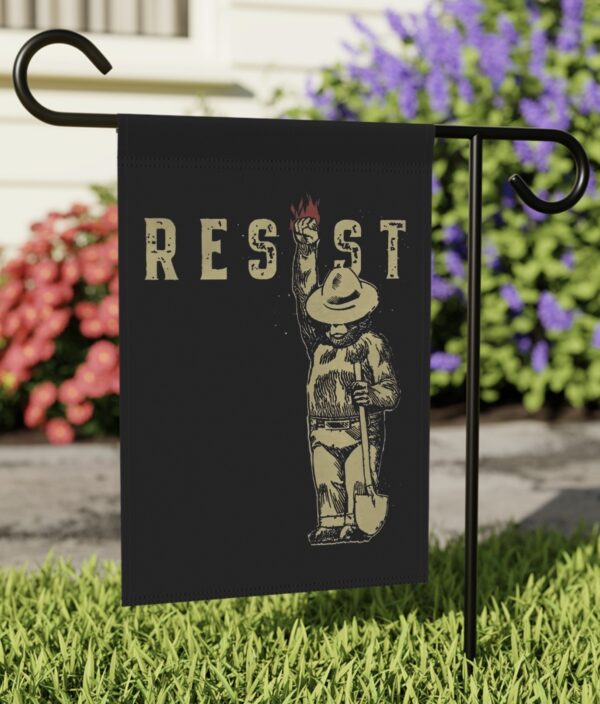 Smokey The Resist Bear Flag