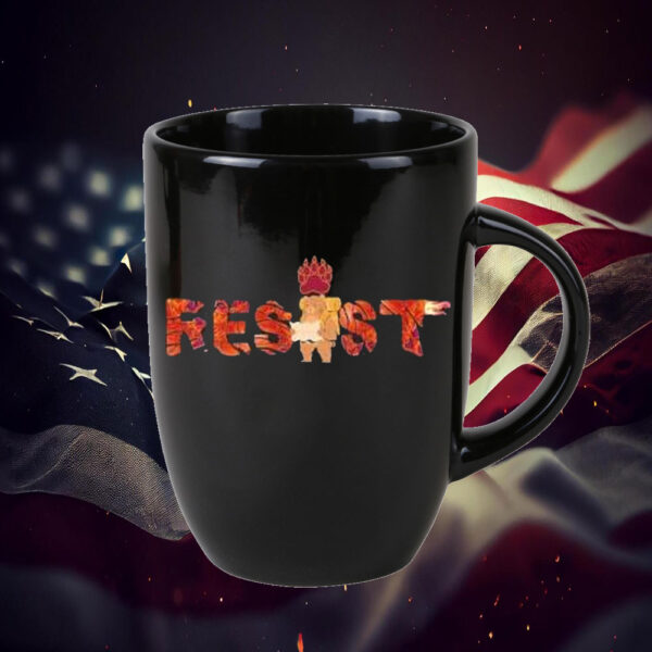 Smokey The Resist Bear Funny Bear 2025 Mug