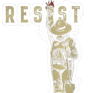 Smokey The Resist Bear Sticker