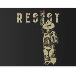 Smokey The Resist Bear Yard Sign