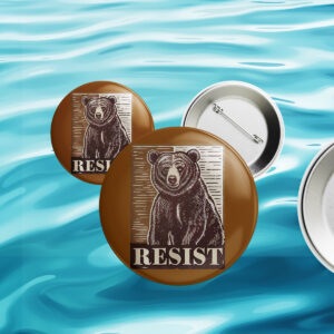Smokey the Bear, Anti Trump Button