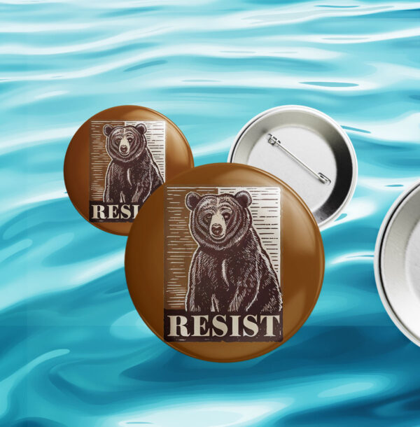 Smokey the Bear, Anti Trump Button