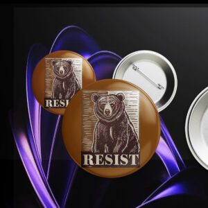 Smokey the Bear, Anti Trump Button