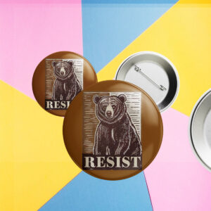 Smokey the Bear, Anti Trump Button