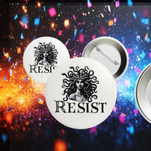 Snake girl resist Button