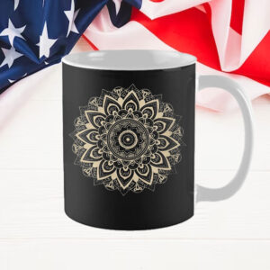Subtle Anti Fascist FDT Mandala Political 2025 Mug