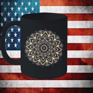 Subtle Anti Fascist FDT Mandala Political 2025 Mug
