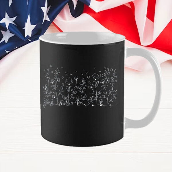 Subtle Anti Trump Flower, FDT Mug