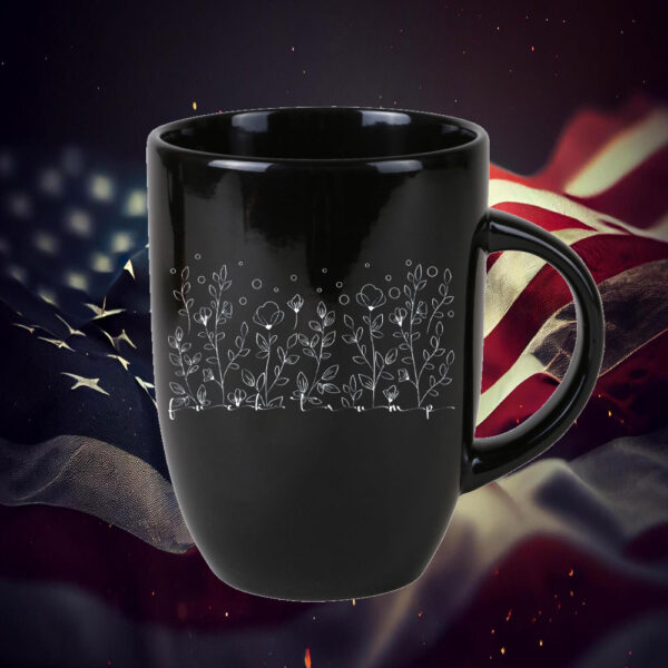Subtle Anti Trump Flower, FDT Mug