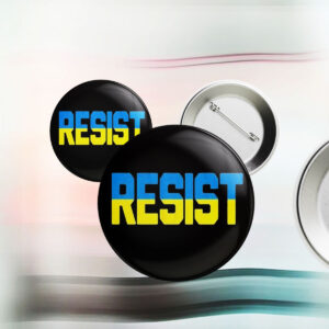 Ukraine Resist Button