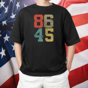 Vintage 86 45 Anti Trump 2025 T-Shirt
