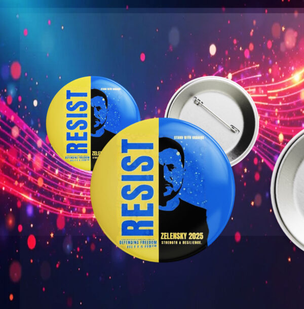 Zelensky 2025 – Resist Button