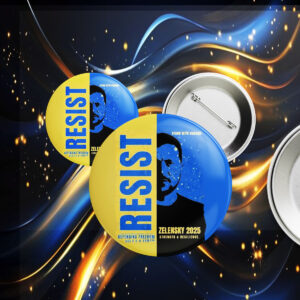 Zelensky 2025 – Resist Button