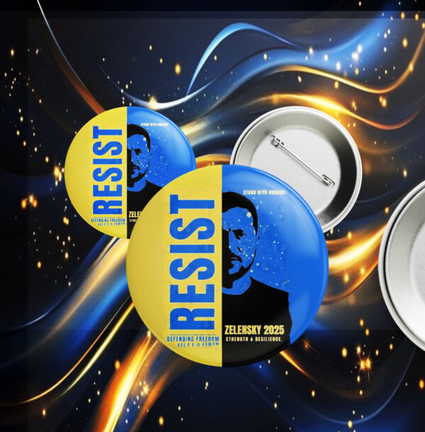 Zelensky 2025 – Resist Button