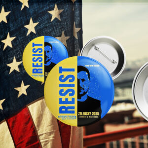 Zelensky 2025 – Resist Button
