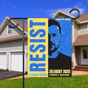 Zelensky 2025 – Resist Flag